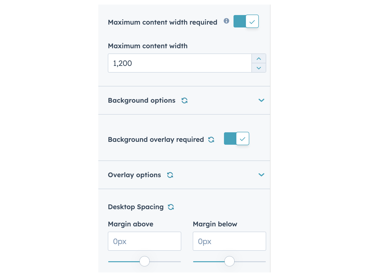 Multiple styling option