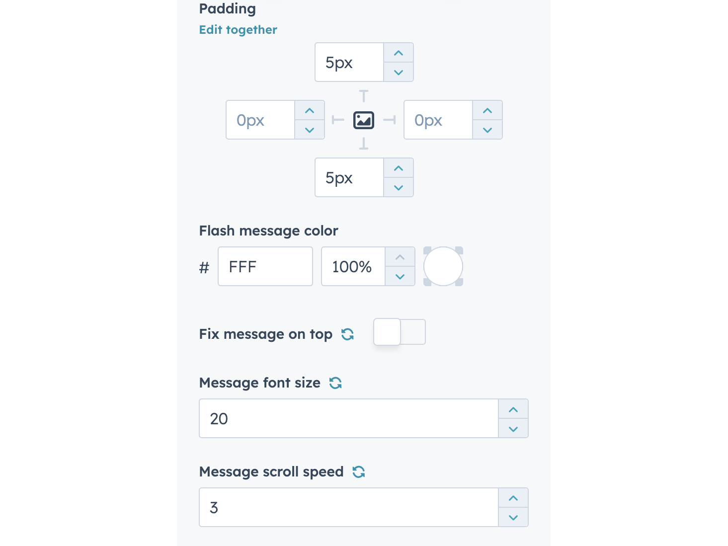 Customization Options: