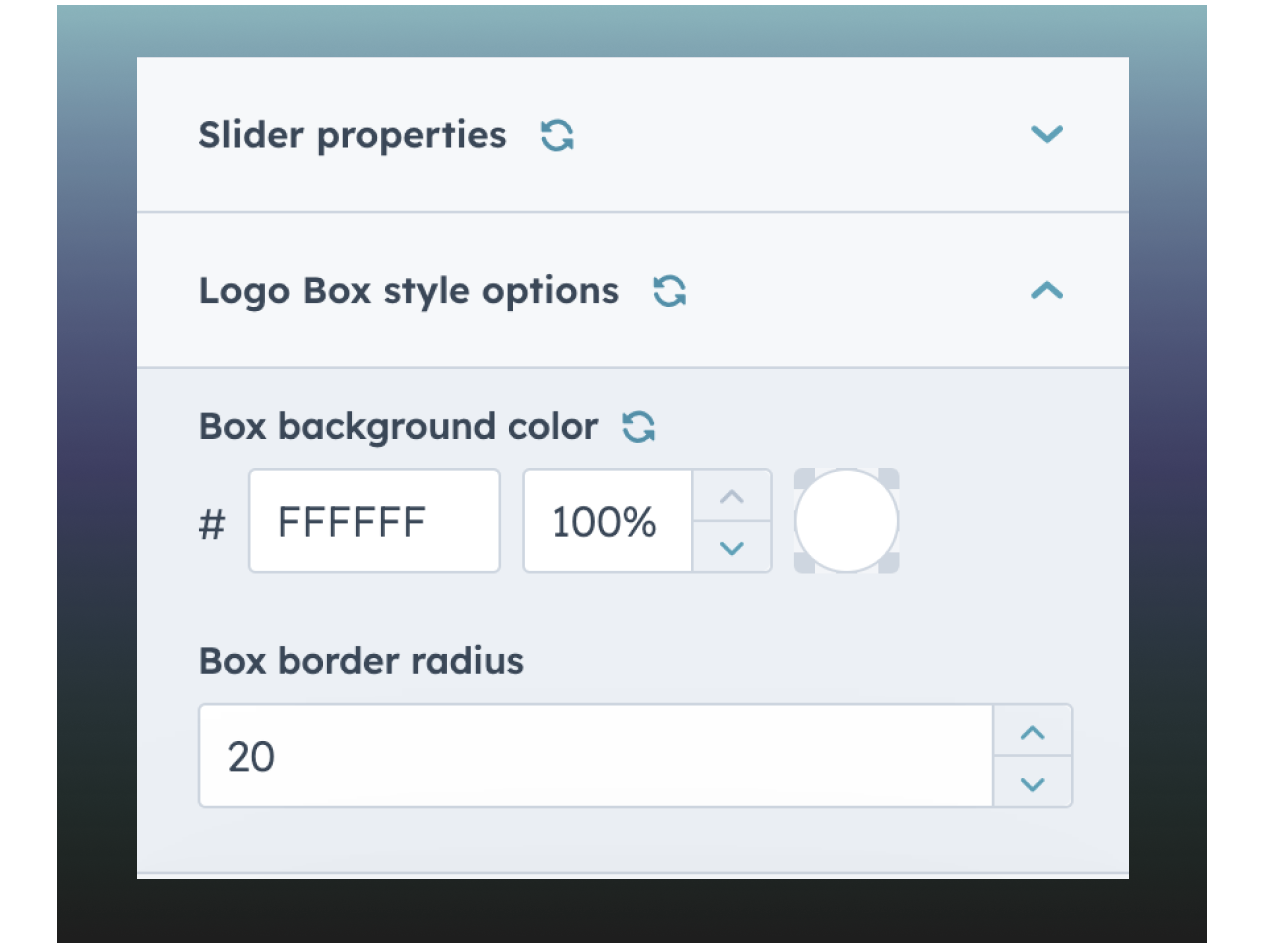 Customization Options