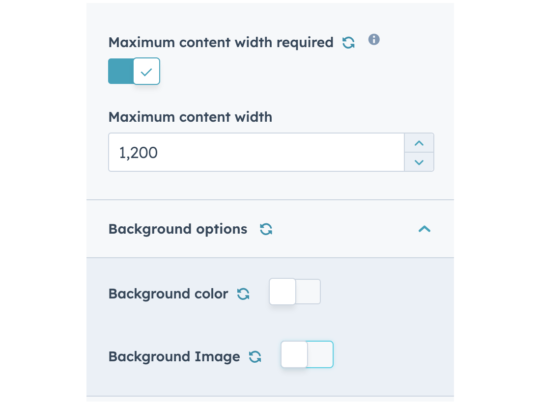 Multiple background option